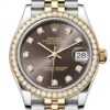 Rolex Datejust 31mm Automatic 116233 Brown Dial Jubilee