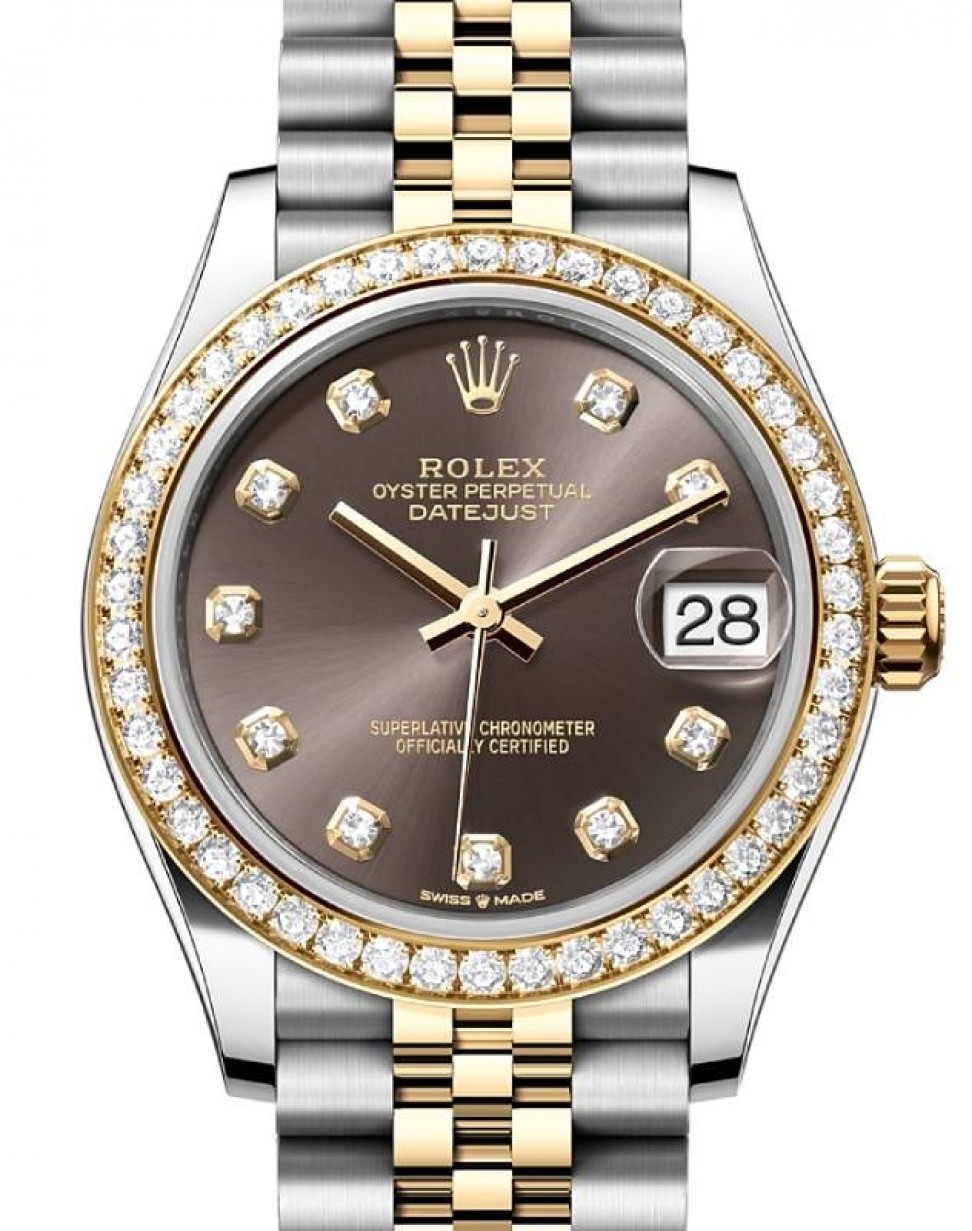 Rolex Datejust 31mm Automatic 116233 Brown Dial Jubilee