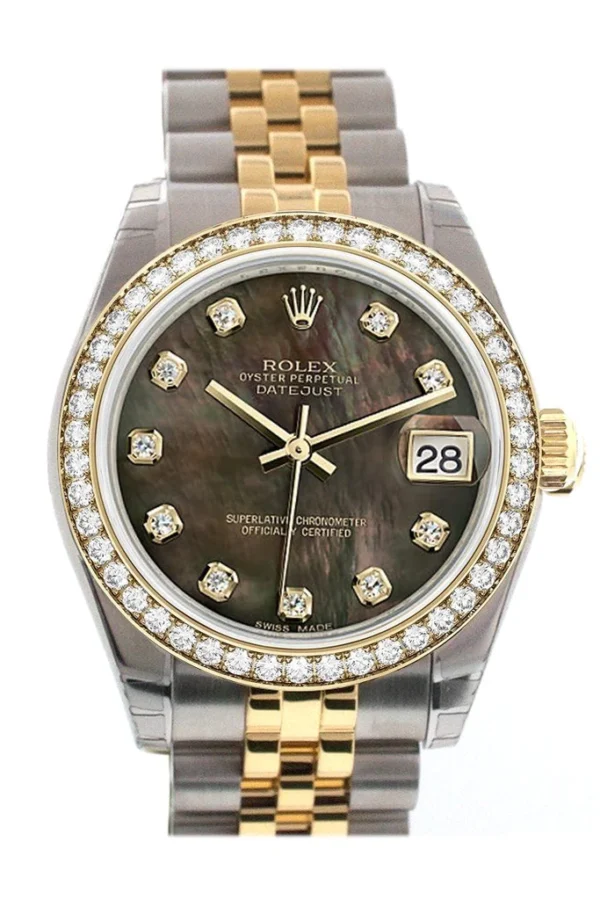 Rolex Datejust 31mm Automatic 116233 Brown Dial Jubilee