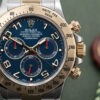 Rolex Daytona Steel Yellow Gold Blue Racing Dial Mens Watch 116523