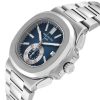 Patek Philippe Nautilus Blue Dial Steel Mens Watch 5980.1A-014