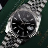 Rolex DATEJUST 41 Oyster, 41 mm, Oystersteel and white gold, M126334-0018