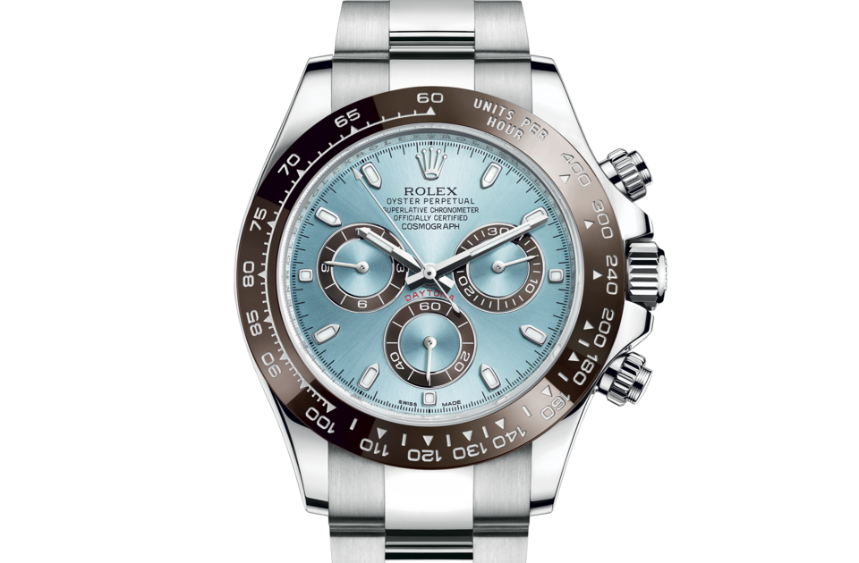 Rolex Cosmograph Daytona Oyster, 40 mm, platinum watch M116506-0001