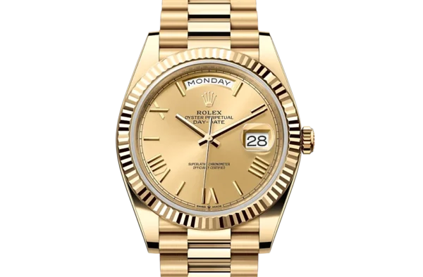 Rolex Day-Date 40mm Yellow Gold Champagne Dial 228238-0003