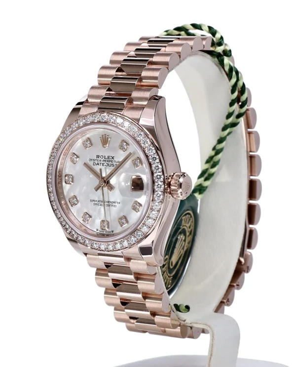 Rolex Datejust 31mm 278275-0016 Rose Gold Automatic Mother Of Pearl Dial Oyster