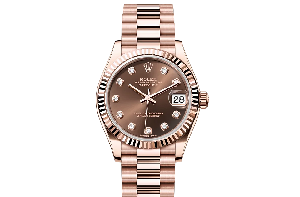 Rolex Datejust M278275-0010 Oyster, 31 mm, Everose gold