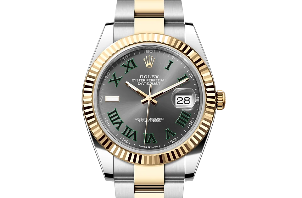 Rolex Datejust M126333-0019 Oyster, 41 mm, Oystersteel and yellow gold