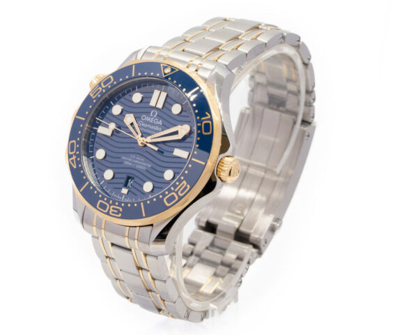 Seamaster Diver 300m Blue yellow gold 42mm 210.20.42.20.03.001