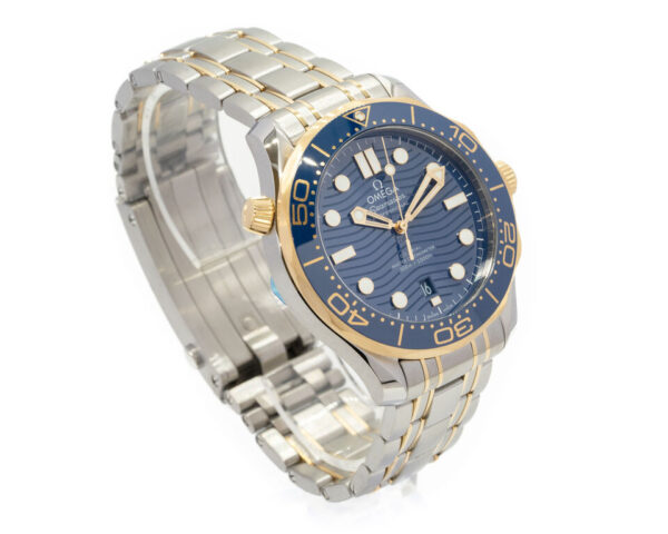 Seamaster Diver 300m Blue yellow gold 42mm 210.20.42.20.03.001