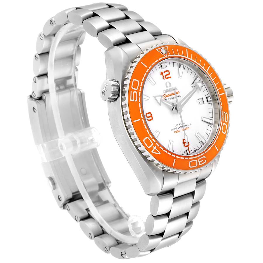 OMEGA Seamaster Planet Ocean 600M White Dial Stainless Steel Men’s Watch 215.30.44.21.04.001