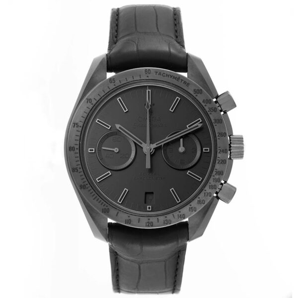 Omega Speedmaster Moonwatch Dark Side of the Moon “Black Black” Chronograph Black Dial Black Nylon Men’s Watch 311.92.44.51.01.005