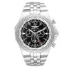 Breitling Bentley GMT Black Dial Steel Mens Watch A47362