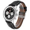 Breitling Navitimer 01 Black Dial Steel Mens Watch AB0121