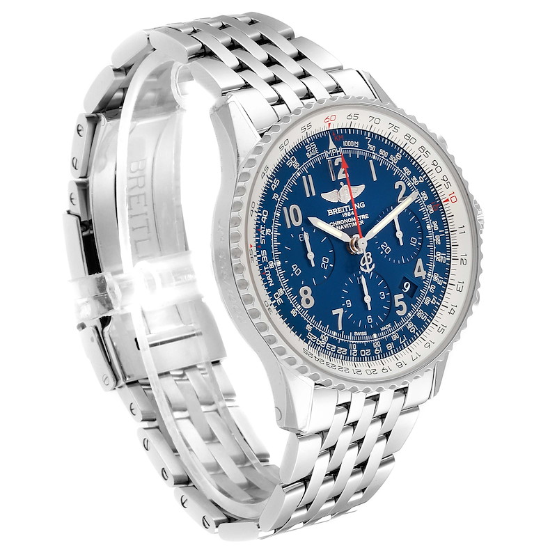 Breitling Navitimer 01 Blue Dial Limited Edition Watch AB0121C4.C920.447A